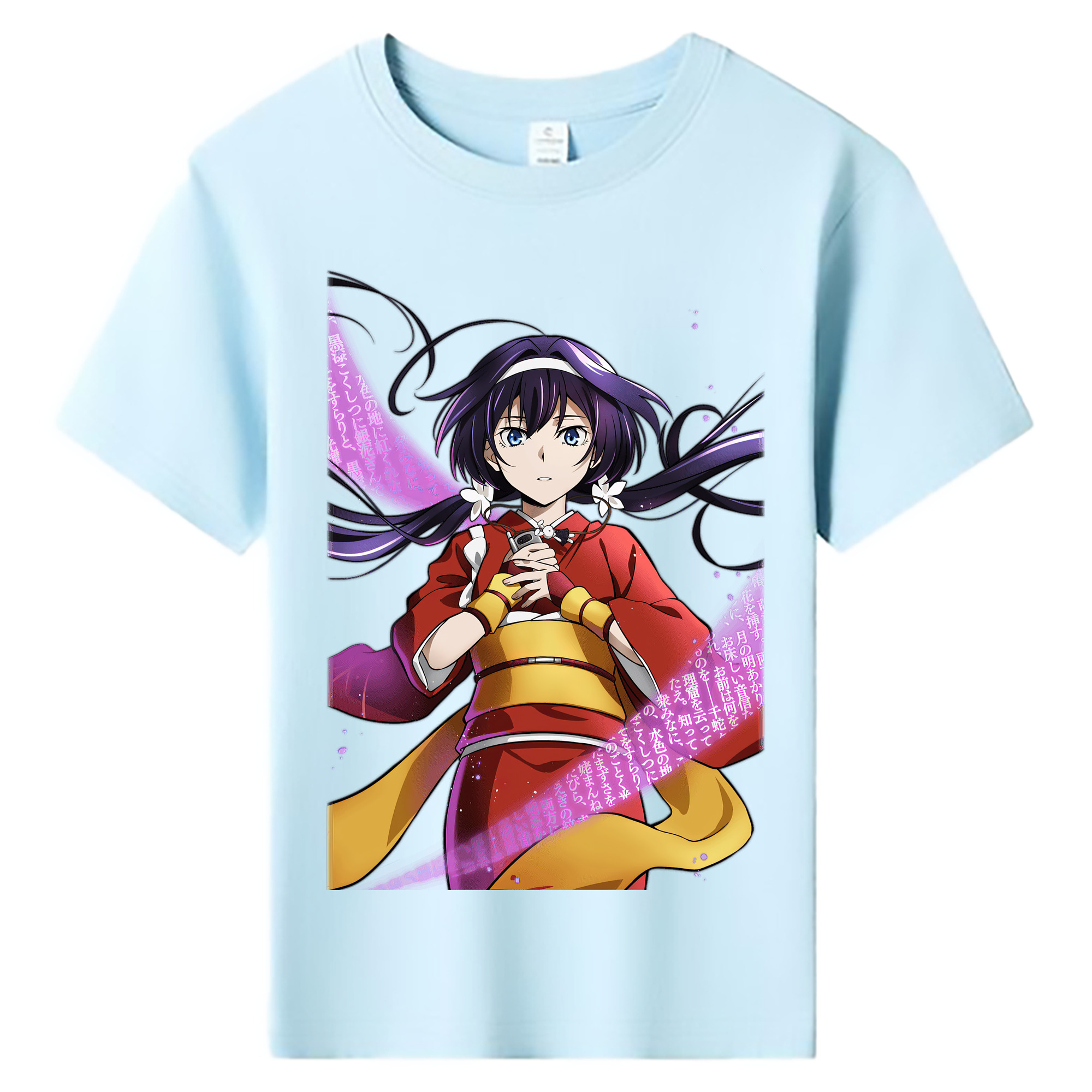 （画像用） 文豪ストレイドッグス Bungo Stray Dogs 綿100％キッズTシャツ（フロントプリント）